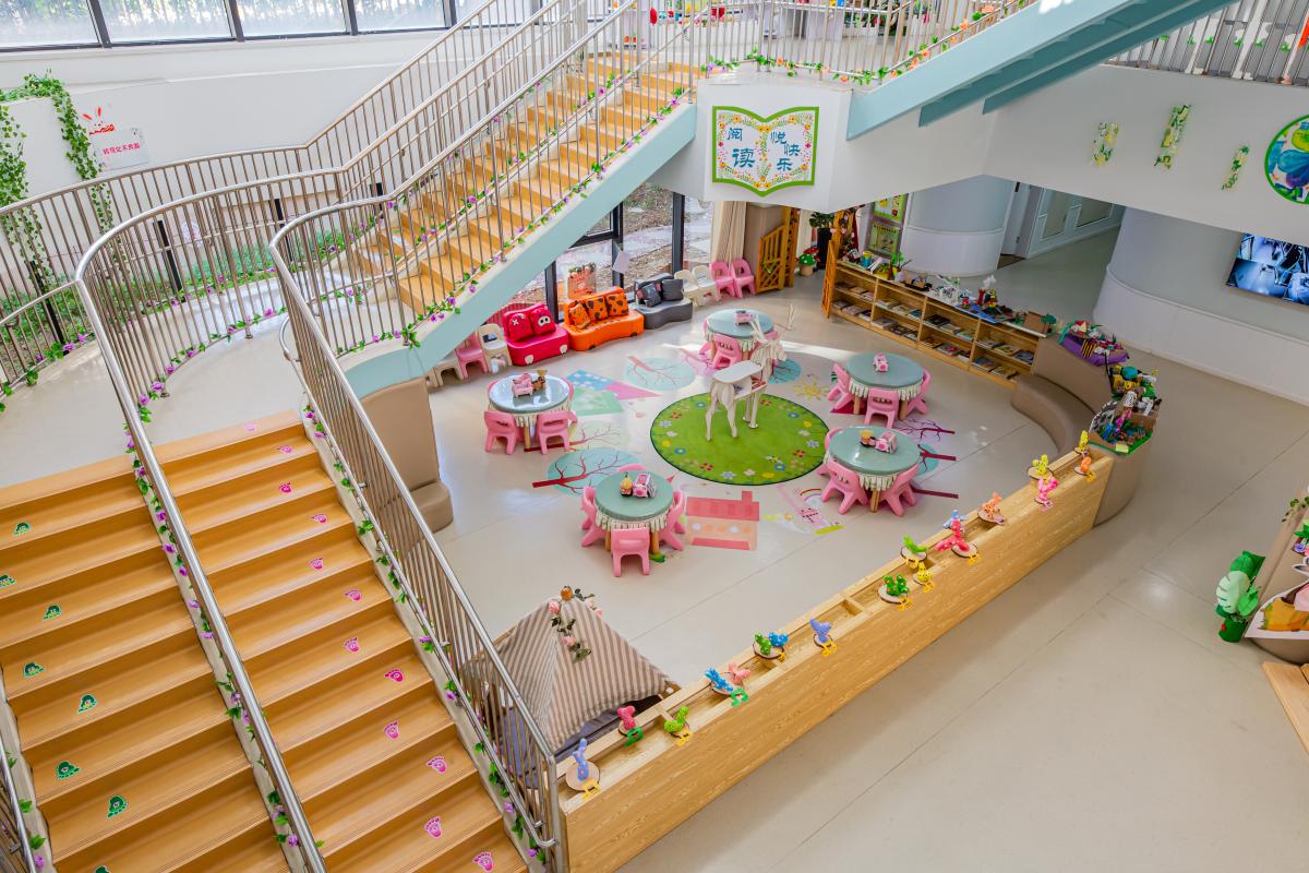 森林城分园旋转楼梯